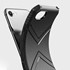 Apple iPhone SE 2020 CaseUp Origami Pattern Kılıf Siyah 2